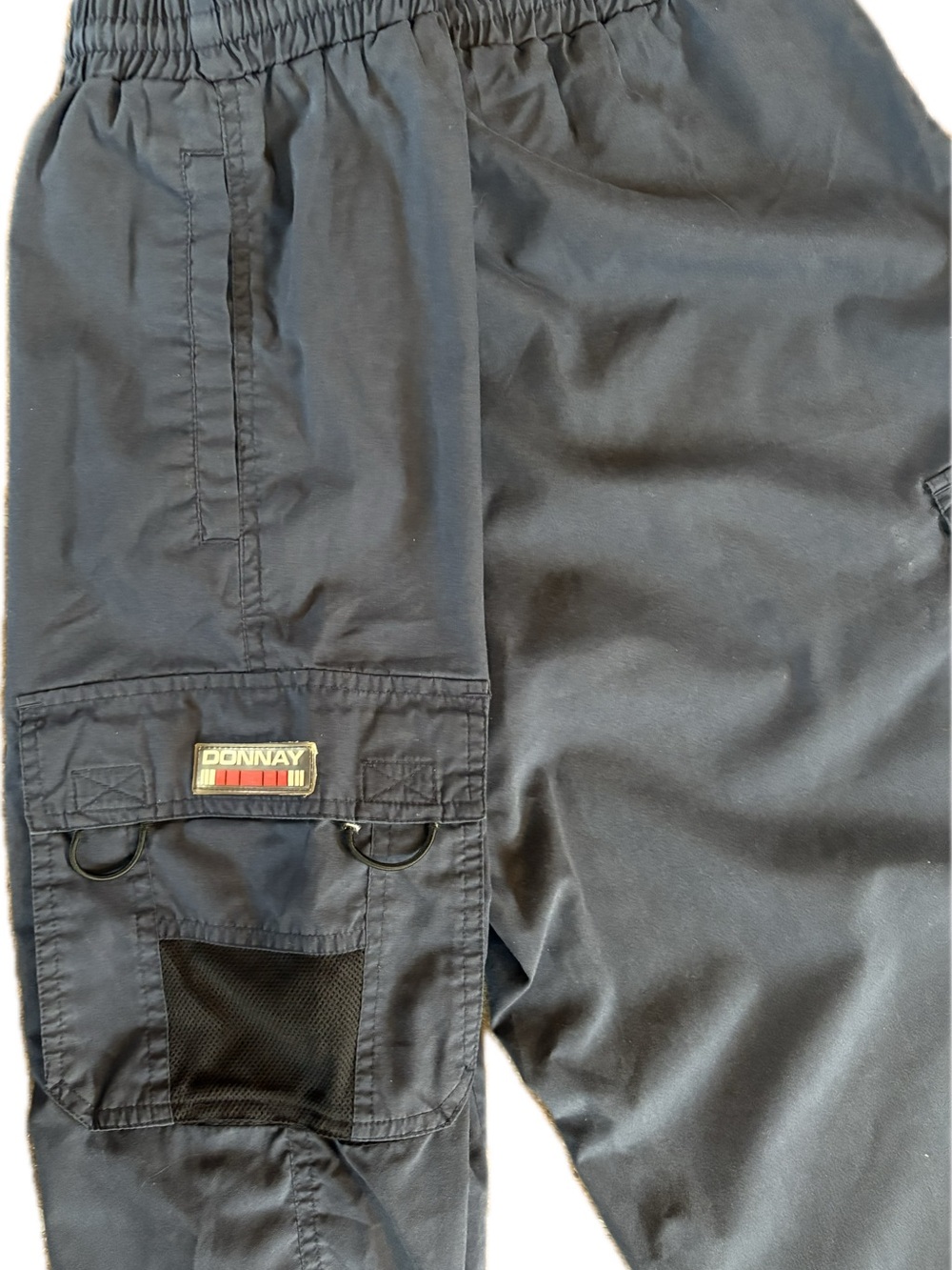 Dark Blue Lightweight Pants with Utility Pockets - Picture 8 of 8